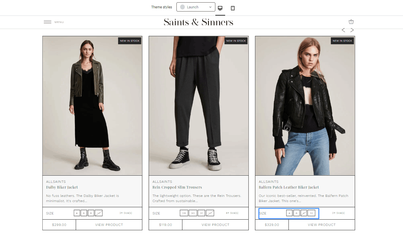 Shopify Theme Underground